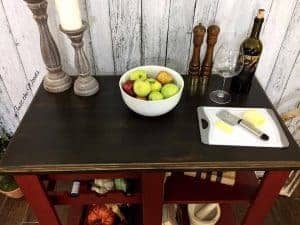 kitchen island, staten island, for sale, espresso, farmhouse style