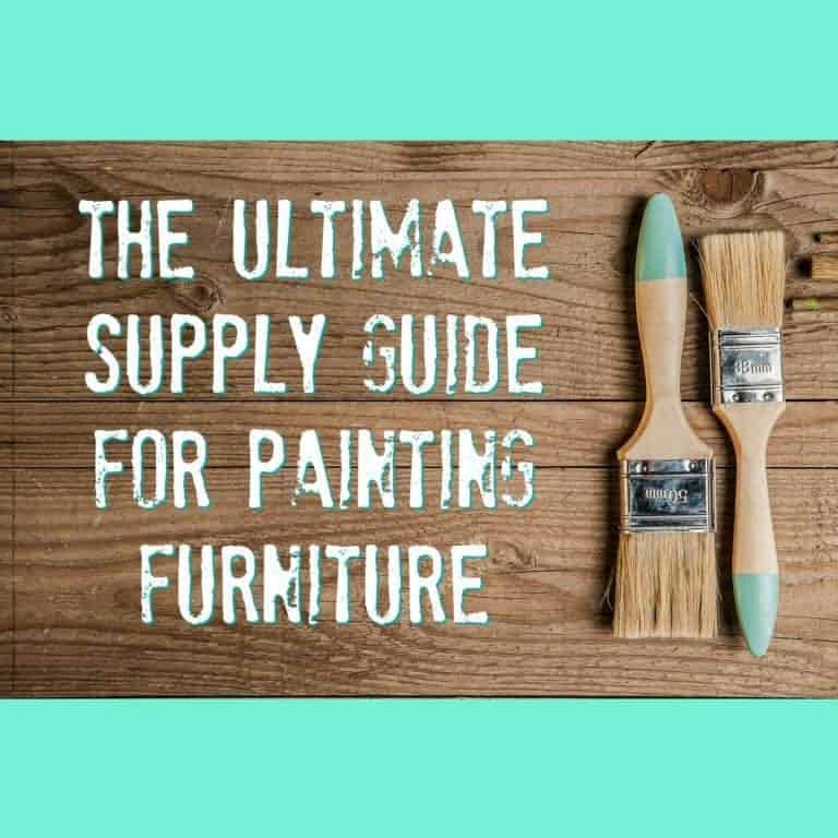 painting furniture, how to paint furniture, what do i need, guide, supplies