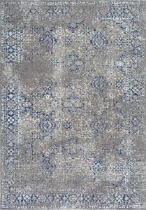 vintage blue area rug, hazy gray rug, blue gray area rug, affordable rugs, area rugs under $100