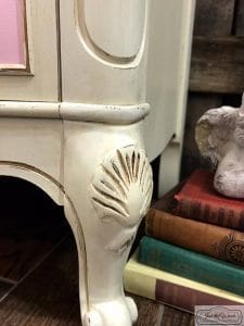 glazed-details, glaze, french provincial chest, painted furniture, just the woods, details, vintage