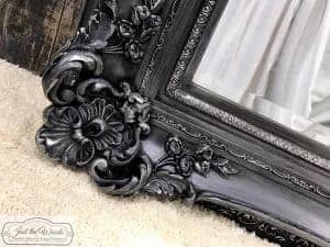 gorgeous-ornate-pewter-mirror, pewter mirror, ornate vintage mirror, nyc