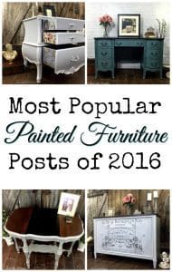 most-popular-painted-furniture, painted furniture, decoupage, vintage furniture, chalk paint