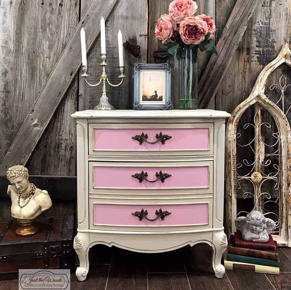 cream painted furniture