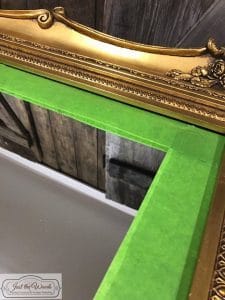 taped-off-mirror, vintage mirrors, antique ornate mirrors, wall mirror