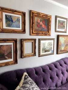 gallery-wall-with-sofa, gallery wall, how to improve, staten island