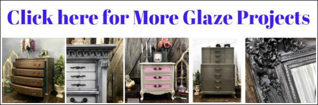 glasyr målade möbler, glas möbler