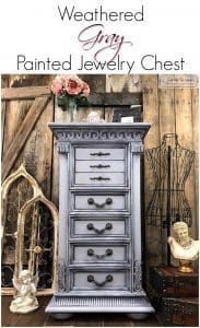 Jewelry Armoire ~ French Jewelry Cabinet ~ Lingerie Chest