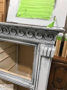 painted details, chalk paint, french country, gustavian style, painted jewelry chest, nyc