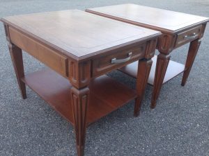 mersman-3, vintage tables, MCM tables, wood furniture, staten island, new york