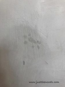 oil-spots-on-fresco, spots in painted wall, how to fix spots on fresco wall