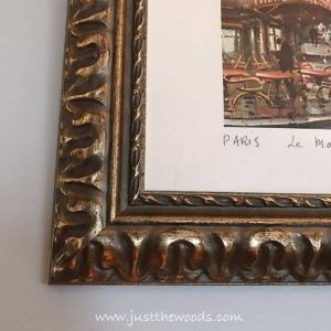 ornate-frame-french-image, gallery wall, new york, vintage style