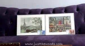 simple-silver-metal-frames, french prints