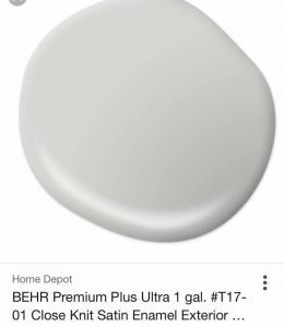 behr-close-knit, gray wall paint