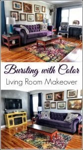 bursting-with-color-living-room, living room makeover