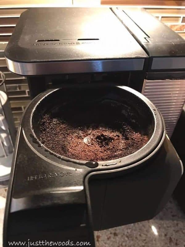 Coffee Grind Compost for the Garden by Just the Woods