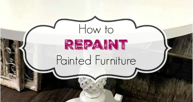 repainting furniture, pedestal table