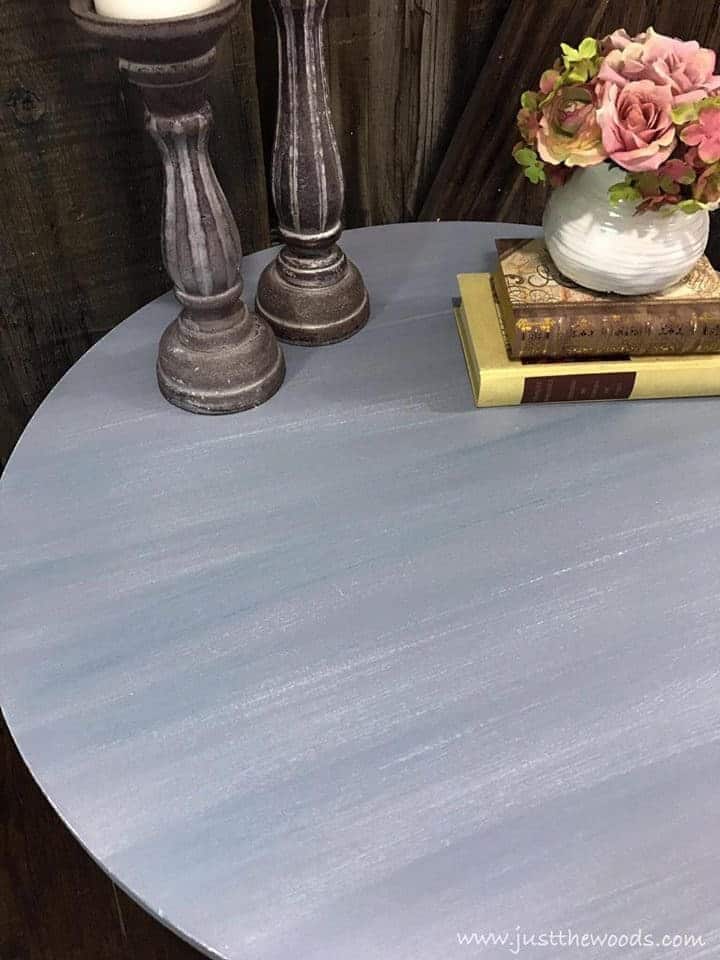 layered-painted-table, dry brush, how to dry brush paint, painted layers, chalk paint