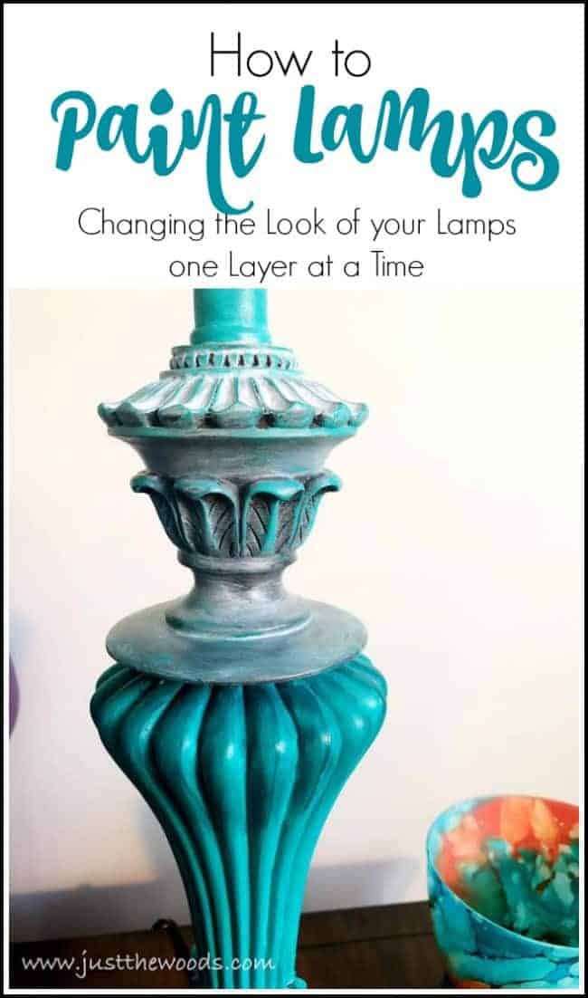 how to paint lamps, painting lamps, hand painted lamp base, how to paint a lamp