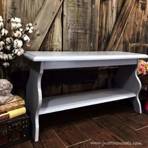 small-bench, painted bench, french stencil, entry bench, mud room