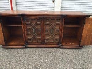 vintage-buffet-side-storage, ornate vintage furniture