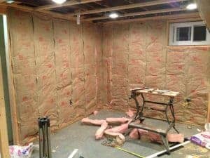 insulation, insulating a basement