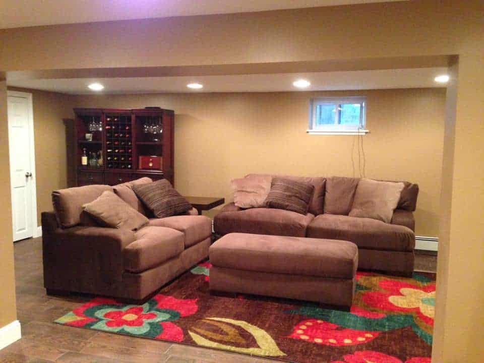 basement makeover