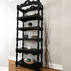 Who Needs a Bookcase When You can have a Unique Painted Etagere
