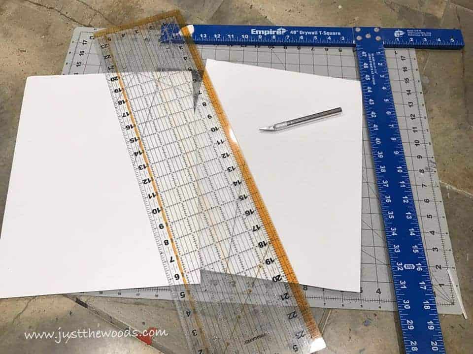 cut-boards-to-size, t square, how to cut boards to size