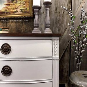 distressed-painted-dresser, white painted dresser, white painted furniture