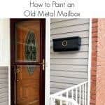 How to Quickly Update Your Metal Mailbox with Paint