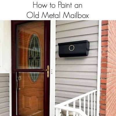 How to Quickly Update Your Metal Mailbox with Paint