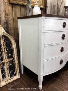 krisit-kuehl-pure-home-paint-white-linen, chalk paint, painted dresser, nyc