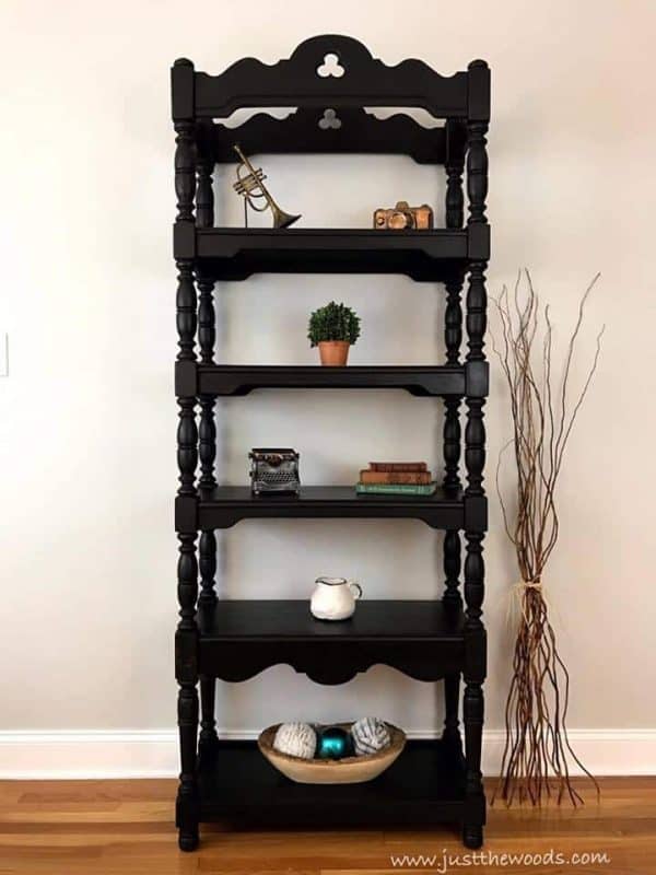 Who Needs a Bookcase When You can have a Unique Painted Etagere