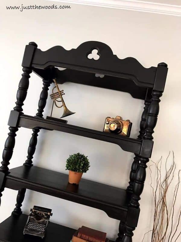 Who Needs a Bookcase When You can have a Unique Painted Etagere