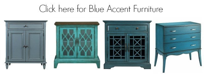 blue furniture