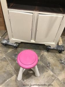 childs-stool-to-reach-top