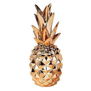 copper-pineapple, copper home decor