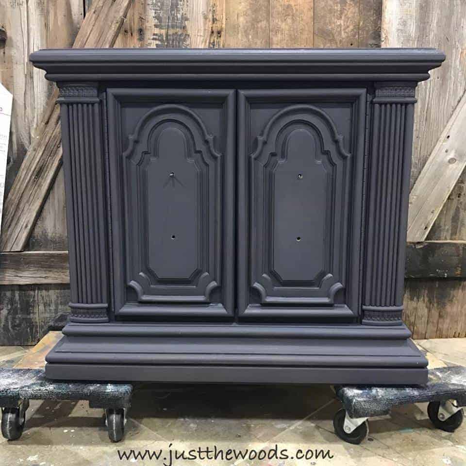 custom-purple-gray-paint, chalk paint, pure home paint