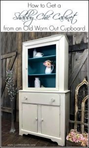 how-to-get-a-shabby-chic-cabinet, shabby chic cabinet, just the woods, staten island