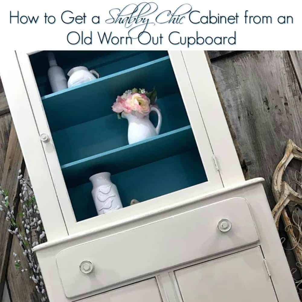 shabby chic cabinet