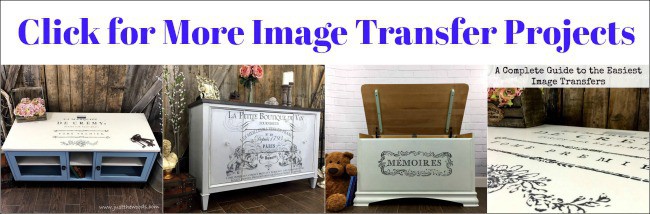 image transfer projects, painted media console