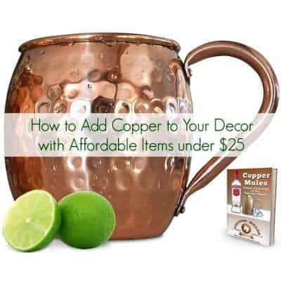 How to Add Copper to Your Decor with Affordable Items under $25