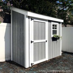 How to Build a Shed from Scratch by Just the Woods