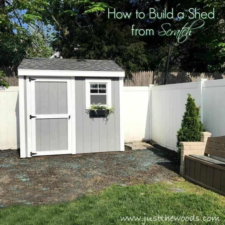 How to Build a Shed From Scratch