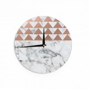 copper-and-marble, copper clock, home decor