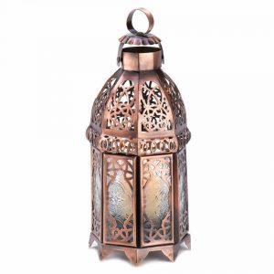 copper-candle-holder-lantern, copper home decor