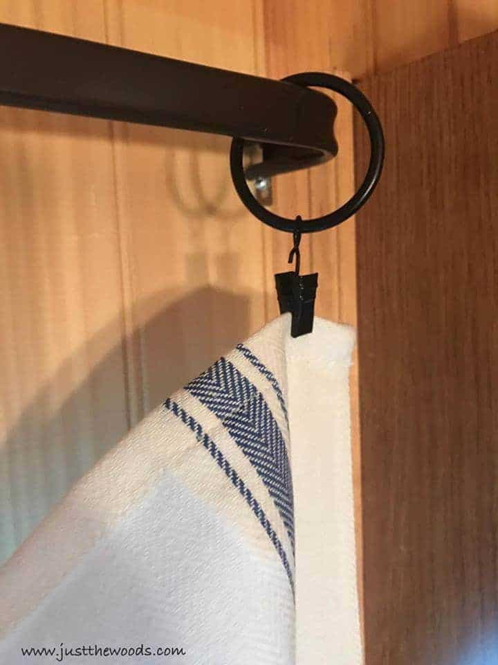 hang curtains, curtain clips, diy