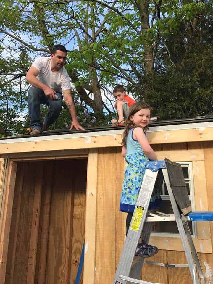 how-to-shingle-roof, roofing with kids