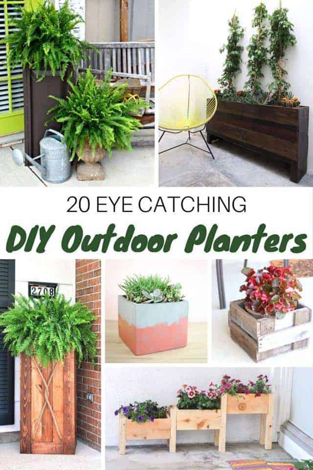 outdoor-planters, outdoor planter, DIY, easy planters, Simple backyard gardening, garden with kids, growing vegetables and raised garden beds in a small city backyard. 20 DIY outdoor planters. Outdoor planter, outside planters, outdoor plant containers, outdoor plant containers, outdoor garden pots, outdoor planter pots, outdoor plant pots, garden planters, outdoor pots and planters, decorative outdoor planters