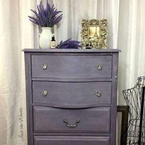 painted-lingerie-chest, staging props, how to stage furniture